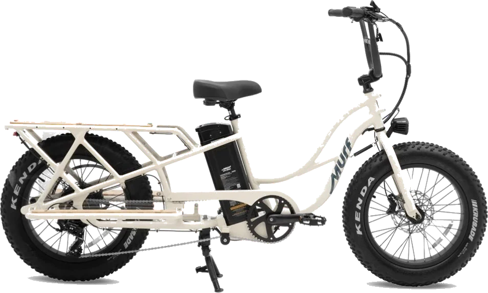 Cream Murf Higgs E-Cargo bike